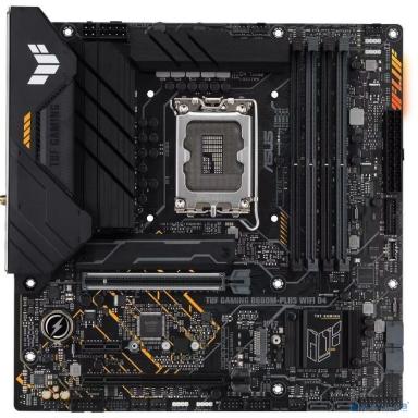 Asus TUF GAMING B660M-PLUS WIFI D4 Soc-1700 Intel B660 4xDDR4 mATX AC`97 8ch(7.1) 2.5Gg RAID+HDMI+DP