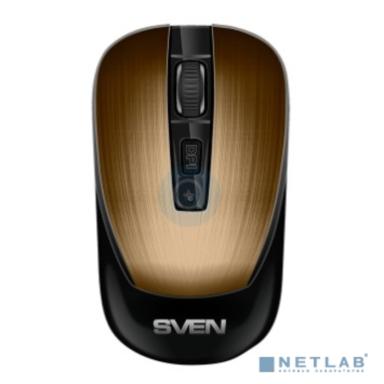 Беспроводная мышь Sven RX-380W античная бронза (2,4 GHz, 3+1кл. 800-1600DPI, блист.)