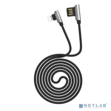 HOCO HC-79354 U42/ USB кабель Lightning/ 1.2m/ 2.4A/ Угловой коннектор/ Black