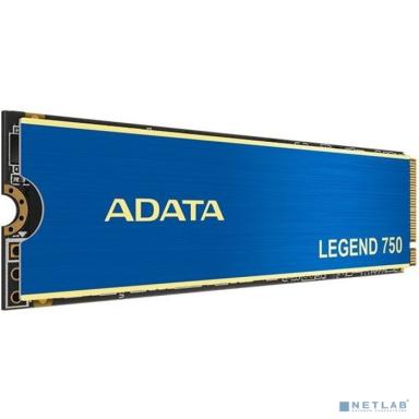 M.2 2280 500GB ADATA LEGEND 750 Client SSD [ALEG-750-500GCS] PCIe Gen3x4 with NVMe, 3350/2450, IOPS 370/190K, MTBF 2M, 3D NAND, 300TBW, 0,33DWPD, RTL (935915)