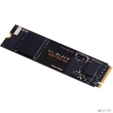 Твердотельный накопитель SSD WD Black SN750 SE NVMe WDS500G1B0E 500ГБ Gen4
