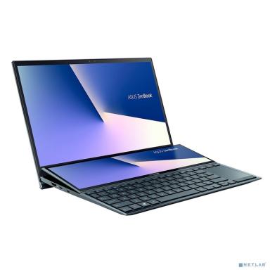 ASUS ZenBook Duo 14 UX482EGR-HY370W [90NB0S51-M002T0] Celestial Blue 14" {FHD TS i7-1195G7/16Gb/1Tb SSD/MX450 2Gb/W11}