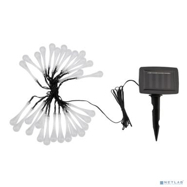 Rexant 602-239 Каскад Lamper Сталактит LED 5 м с аккумулятором и выносной солнечной панелью 1 м, IP65, 2 режима работы (мигание и постоянное)