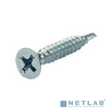 Rexant 1504-3919-1 Саморез оконный KRANZ сверло, 3.9х19, белый цинк, упаковка поставщика ( 18 000 шт. )