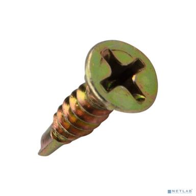 Rexant 1505-3919-1 Саморез оконный KRANZ сверло, 3.9х19, желтый цинк, упаковка поставщика ( 18 000 шт. )