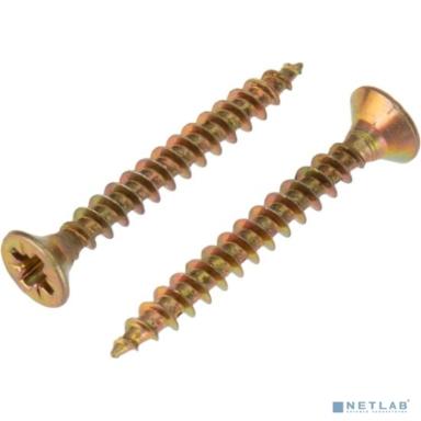Rexant 1111-3530-1 Саморез универсальный KRANZ 3.5х30, желтый цинк, упаковка поставщика ( 16 000 шт. )