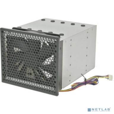 Procase 5T3-3T4-V3-FAN Переходник 3*5.25" в 4*3.5" с антивибрационным креплением, PWM 4pin, 2800 rpm [5T3-3T4-V3-FAN]
