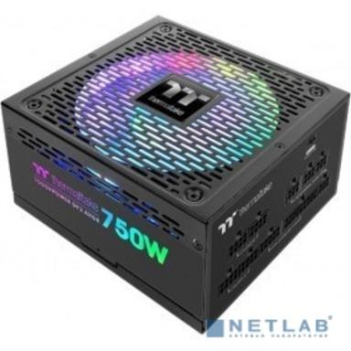 Блок питания Thermaltake ATX 750W Toughpower GF2 ARGB 80+ gold (24+4+4pin) APFC 140mm fan color LED 9xSATA Cab Manag RTL