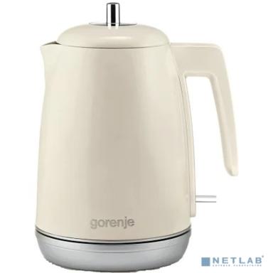 Gorenje K15RL Чайник, 1.7л, 2200Вт, бежевый