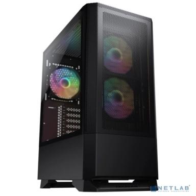 Cougar MX430 Mesh RGB Black, 3х120мм ARGB Fan, ARGB Fan Hub, без БП, черный, ATX