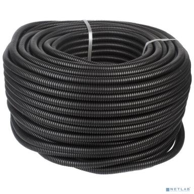 EKF tpnd-40-t Труба гофр. ПНД тяж. с протяжкой d40 мм (25 м) черн. EKF-Plast