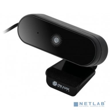 Web-камера Oklick OK-C008FH черный 2Mpix (1920x1080) USB2.0 с микрофоном [1455417]