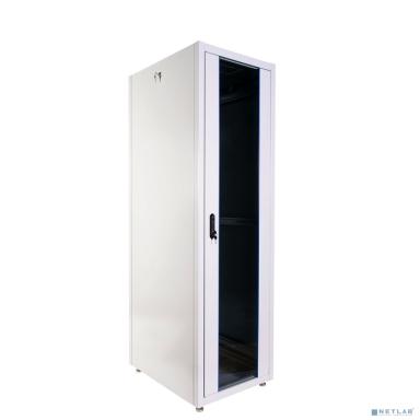 ЦМО Шкаф телекоммуникационный напольный ЭКОНОМ 42U (600 x 600) дверь перфорированная 2 шт. (ШТК-Э-42.6.6-44АА)