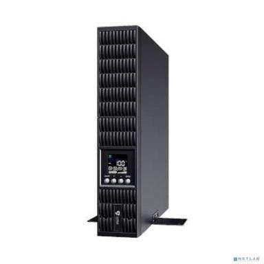 Сайбер Электро ИБП ЭКСПЕРТ-3000Р {Онлайн, стойка/на пол, 3000ВА/2700Вт USB/RS-232/SNMP Slot/EPO (8 IEC С13);(1) C19 (12В /9Ач х6) 2U}