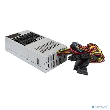 Exegate EX292231RUS Блок питания 350W ExeGate F350AS (Flex ATX, for ITX case, APFC, КПД 80% (80 PLUS), 4cm fan, 24pin, 4pin, 3xSATA, 2xIDE)