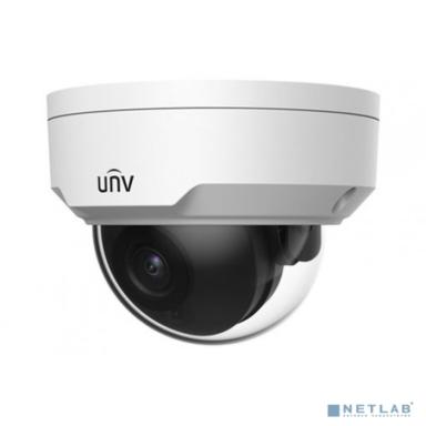 Uniview IPC322LB-DSF40K-G-RU Видеокамера IP купольная антивандальная {1/2.7" 2 Мп КМОП @ 30 к/с, ИК-подсветка до 30м., 0.01 Лк @F2.0, объектив 4.0 мм, WDR, 2D/3D DNR, Ultra 265, H.265, H.264, MJPEG}