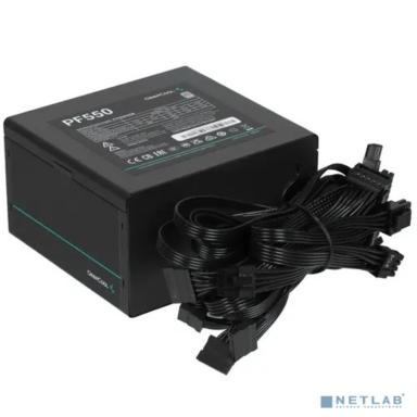 Блок питания Deepcool ATX 550W PF550 80 PLUS (20+4pin) APFC 120mm fan 6xSATA RTL