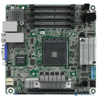 Asrock X570D4I-2T SERVER MB/Socket AM4 (Cooler CPU 11xx), X570, 4xSO-DDR4 (up to 32GB), ASPEED AST2500, PCIex16*1, 2x10Gblan, 8 x SATA3, mini-ITX