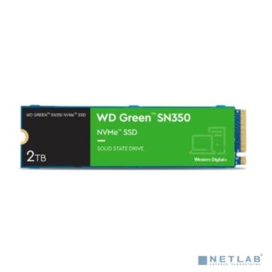 SSD WD Green SN350 NVMe WDS200T3G0C 2ТБ M2.2280 (QLC)