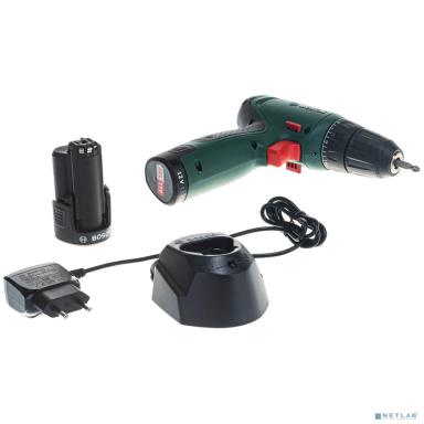 Дрель-шуруповерт Bosch EasyDrill 1200 аккум. патрон:быстрозажимной (кейс в комплекте) (06039D3007)
