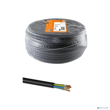 TDM SQ0117-0193 Кабель ВВГнг(А)-FRLS 4х1,5 ок(N, PE)-0,66 ГОСТ (100м)  (Рыбинский завод РЭМЗ)