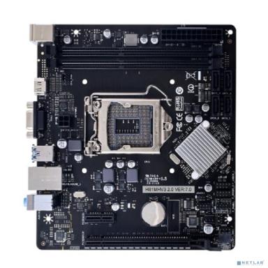 Biostar H81MHV3 2.0/3.0 RTL {Socket 1150, Intel H81, 2xDDR3-1600, D-SUB+HDMI, 1xPCI-Ex16, 1xPCI-Ex1, 2xSATA3, 2xSATA2, 6 Ch Audio, GLan, (2+0)xUSB3.0, (2+4)xUSB2.0, 2xPS/2, mATX}