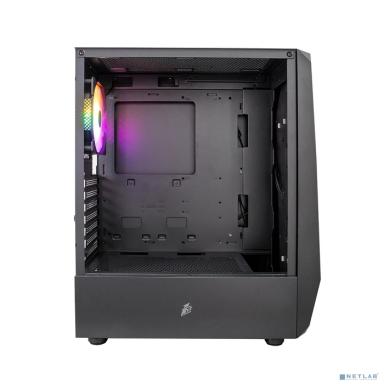 1STPLAYER INFINITE SPACE IS6 Black / ATX, TG / 1x120mm LED fan inc. / IS6-BK-1F1