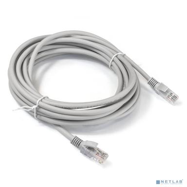 Exegate EX290422RUS Патч-корд LSZH UTP-RJ45-RJ45-5e-10M-LSZH-GY, UTP, cat.5e, 10м, серый