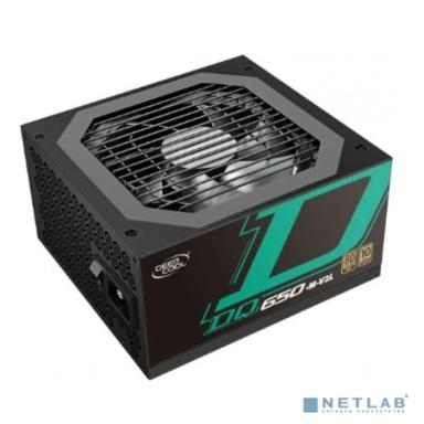 Блок питания Deepcool ATX 650W DQ650-M-V2L 80+ gold (24+4+4pin) APFC 120mm fan 8xSATA Cab Manag RTL