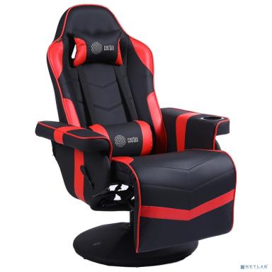 Кресло игровое Cactus CS-CHR-GS200BLR черный/красный эко.кожа {1660834}