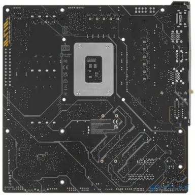 ASUS TUF GAMING B660M-PLUS WIFI (Socket 1700, mATX, 4xDDR5(128GB), DP/HDMI, 1xPCIe 5.0x16/1xPCIe 3.0x16/1xPCIe 4.0, 1xLAN (2.5GbE), 4xSATA 6Gb/s, 2xM.2, 1xType-C, 5xUSB 3.2, 2xUSB 2.0)