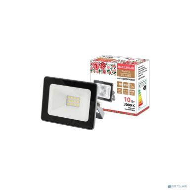TDM SQ0336-0284 Прожектор светодиодный СДО-04-010Н 10 Вт, 3000 К, IP65, серый, Народный