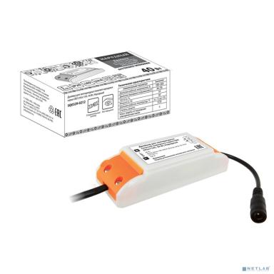 TDM SQ0329-0212 Драйвер для светодиодных панелей народных серии СВО 295х1195, 40 Вт, Народный