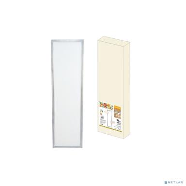 TDM SQ0329-0215 Ультратонкая светодиодная панель серии СВО 295 х1195, 36Вт, 4000К,  хром, Народная (без драйвера)