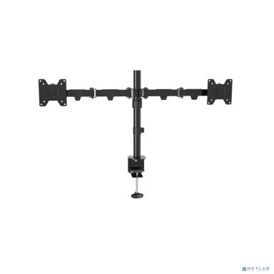 Wize [WDM2-32] Настольное крепление для двух мониторов 14"-32", VESA 75x75, 100x100, макс. нагрузка 10 кг