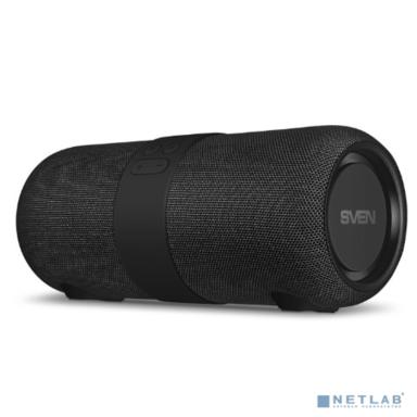 SVEN PS-340, черный (24 Вт, Waterproof (IPx6), TWS, Bluetooth, FM, USB, 3600мА*ч)                      