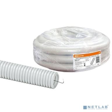 TDM SQ0401-0012 Труба гофрированная ПВХ d 20 с зондом (50 м) легкая 