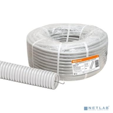 TDM SQ0401-0005 Труба гофрированная ПВХ d 40 с зондом (25 м) легкая 
