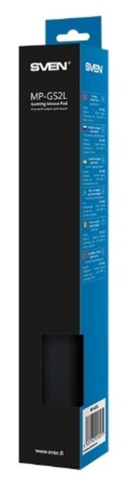 Игровой коврик для мыши SVEN MP-GS2L (450x400x3 mm, материал: ткань+каучук, поверхность Speed)