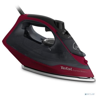TEFAL FV2846E0 Утюг, 2400Вт, 180г, бордовый/черный 