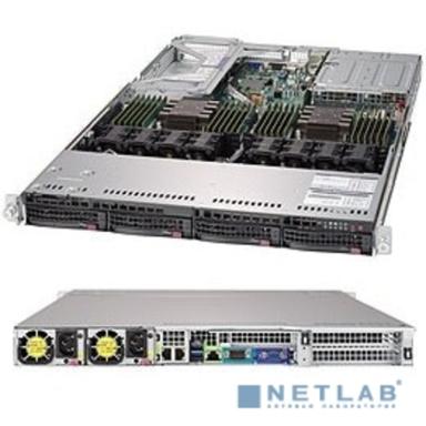 Supermicro SYS-6019U-TRT 1U, 2xLGA3647 (up to 205W), iC621 (X11DPU), 24xDDR4, up to 4x3.5 HDD, 2x10GbE, 2x750W, 2x PCIEx16, 1x PCIEx8 LP, 1x PCIEx8 internal LP