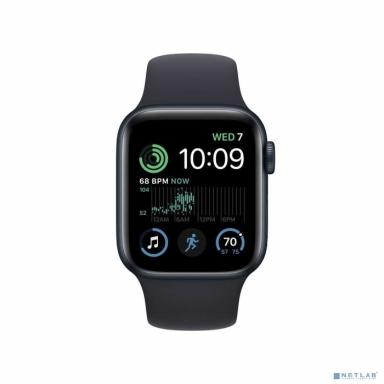 Apple Watch SE GPS 40mm Midnight Aluminum Case with Midnight Sport Band - S/M [MNT73LL/A] (США)