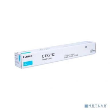 Тонер C-EXV 52 голубой для Canon iR ADV 75хх, 66 000 pages