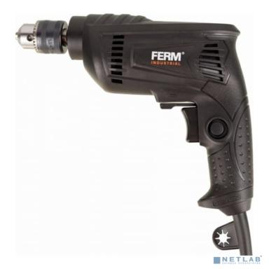 FERM Дрель безуд.  PDM1048P, 450 Вт, 0 -3300 об/мин, ЗВП, 10 мм, коробка [PDM1048P]