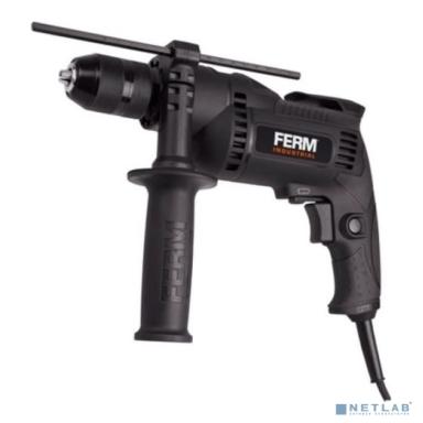 FERM Дрель ударная  PDM1049P_K, 710Вт, 0 -3200 об/мин,  БЗП, 13мм, коробка [PDM1049P_K]
