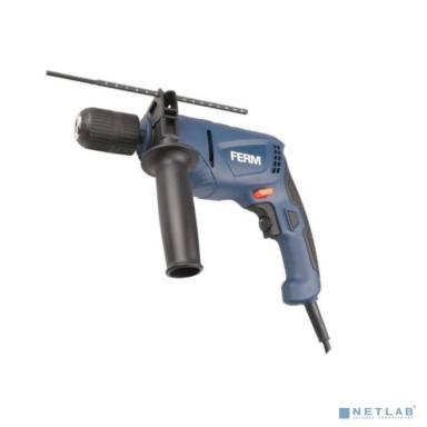 FERM Дрель ударная  PDM1051, 550 Вт, 0 -3000 об/мин,  ЗВП, 13мм, коробка [PDM1051]