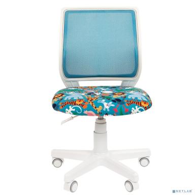 Кресло Chairman Kids 112 Россия ткань зоопарк/TW-34 белый пластик (7110392)