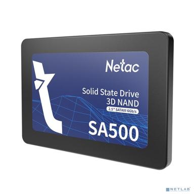 Накопитель SSD Netac SATA III 120Gb NT01SA500-120-S3X SA500 2.5"
