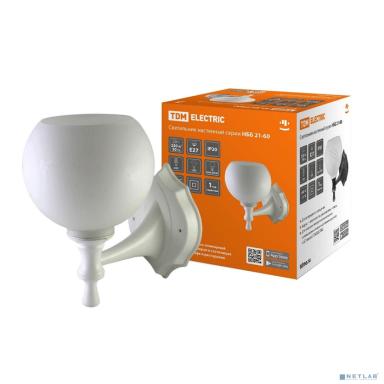 TDM SQ0370-0201 Светильник НББ 21-60-1323 УХЛ4 (белый, плафон полушар белый) 