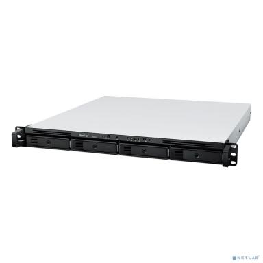 Synology RS822+ Сетевое хранилище (1U,4x3.5"/2.5" HDD, 4-core 2.2 GHz, 2 GB DDR4 ECC SODIMM, 4xGbE LAN) 